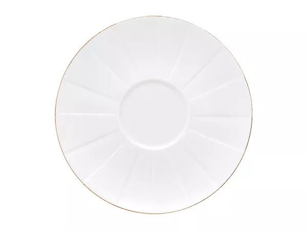 Spodek 15,7 cm Ćmielów - Oktawa 3610 Złota Linia Spodek 15,7 cm Ćmielów - Oktawa 3610 Złota Linia