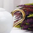 Garnitur do kawy na 12 osób (39 el.) Porcel - Premium Gold