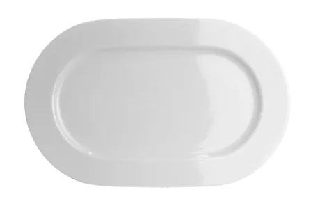 Półmisek owalny 36 cm Lubiana - Roma biała (nr 2162)