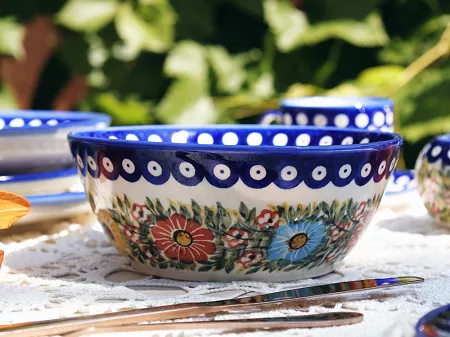 Salaterka 18 cm Bolesławiec - Rajska Łąka