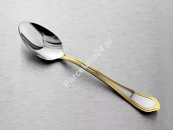 Komplet 6 łyżeczek do kawy / herbaty 13,7 cm Hisar - Florence Gold GIFT BOX Komplet 6 łyżeczek do kawy / herbaty 13,7 cm Hisar - Florence Gold GIFT BOX