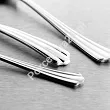 Komplet sztućców 24 cz. na 6 osób Pintinox 1929 - Bernini (3.0 mm) złocone 23.BERG.K24
