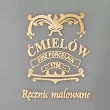 Serwis obiadowy na 6 osób (25 el) Ćmielów - Empire E773 Królewskie Złoto