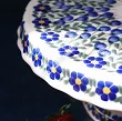 Patera na nodze 27 cm Bolesławiec - Sadzawka Milicka