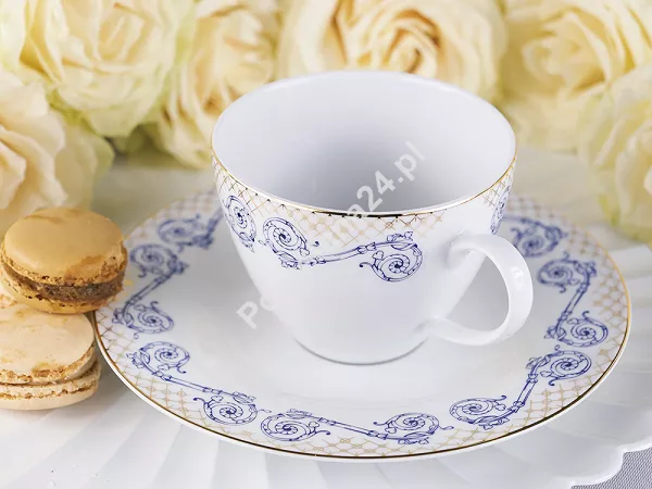 Filiżanka ze spodkiem 0,26 L / 17 cm Porcel - Fortuna GIFT BOX 10.FO.FS26 Filiżanka ze spodkiem 0,26 L / 17 cm Porcel - Fortuna GIFT BOX 10.FO.FS26