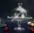 Patera na nodze 19,5 cm z kloszem Altom Design - Love 07.LOV.6953