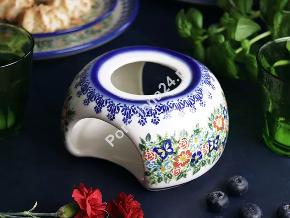 Podgrzewacz (pod czajnik 1,2 L) Bolesławiec - Kwiatowy Ogród Podgrzewacz (pod czajnik 1,2 L) Bolesławiec - Kwiatowy Ogród