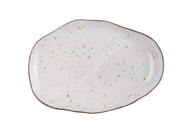 Komplet 6 talerzy deserowych 21 cm Lubiana - Stone Age / Kremowy Komplet 6 talerzy deserowych 21 cm Lubiana - Stone Age / Kremowy
