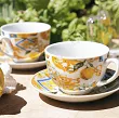 Kpl. 2 filiżanek ze spodkiem 0,22 L Arca Italy - Lemon 38.LEM.K2FS