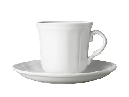 Filiżanka ze spodkiem 0,20 L / 15 cm Bogucice - Gino White 1228