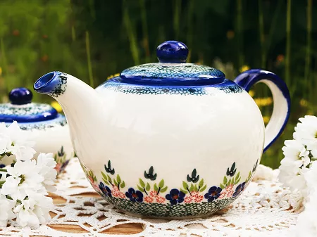 Czajnik 1,2 L Bolesławiec - Mariańska Koronka