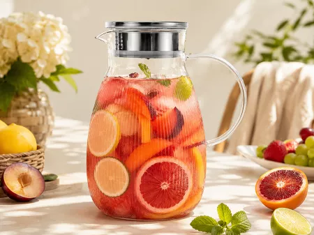 Dzbanek szklany z pokrywką 1,8 L Arca Italy - Cocktail 38.D.1269