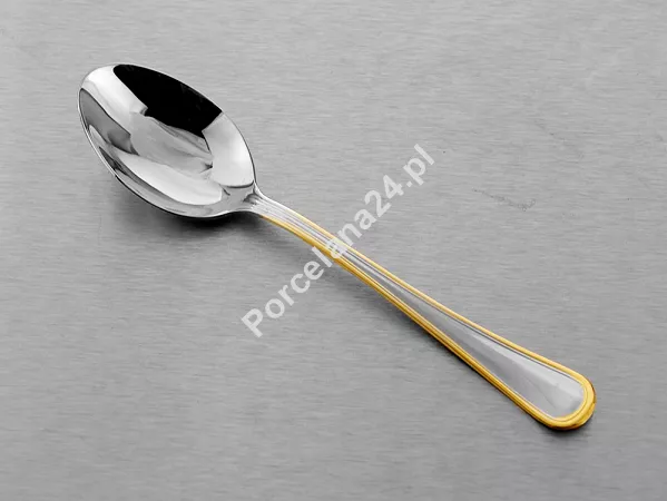 Komplet 6 łyżeczek do kawy / herbaty 14,6 cm Pintinox 1929 - Sirio (2.5 mm) złocony GIFT BOX Komplet 6 łyżeczek do kawy / herbaty 14,6 cm Pintinox 1929 - Sirio (2.5 mm) złocony GIFT BOX