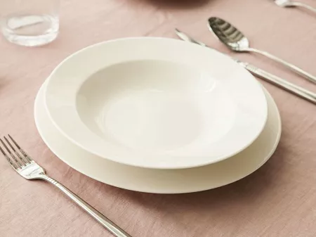 Talerz głęboki 23 cm Altom Design - MariaPaula Ecru (Klasyka / Nova)