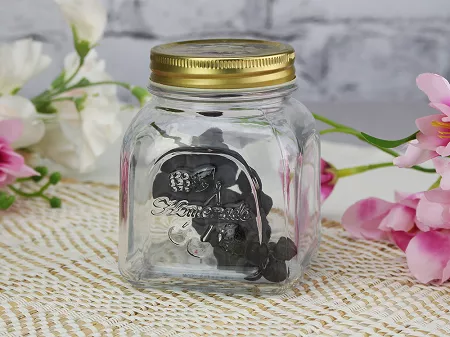 Pojemnik szklany (słój) z metalową pokrywką 0,5 L Pasabahce - Homemade 1D.SŁO.74853