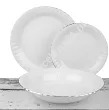Komplet talerzy na 6 osób (18el) Chodzież - Iwona B357 PLATYNOWA LINIA GIFT BOX