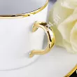 Filiżanka ze spodkiem 0,23 L / 16 cm Porcel - Premium Gold GIFT BOX 10.PRG.FS23