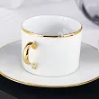 Filiżanka ze spodkiem 0,23 L / 16 cm Porcel - Premium Gold GIFT BOX 10.PRG.FS23