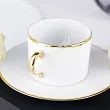 Filiżanka ze spodkiem 0,23 L / 16 cm Porcel - Premium Gold GIFT BOX 10.PRG.FS23