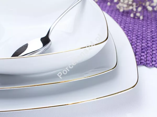 Talerz głęboki 18,5 cm Chodzież - Akcent 3603 ZŁOTA LINIA Talerz głęboki 18,5 cm Chodzież - Akcent 3603 ZŁOTA LINIA