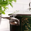 Garnek z pokrywką 6,75 L Emalia Metalac - Golden times 1ME.GT.G24