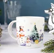 Kubek w domku 0,4 l  Duo - Snowman 15.SNO.K40D