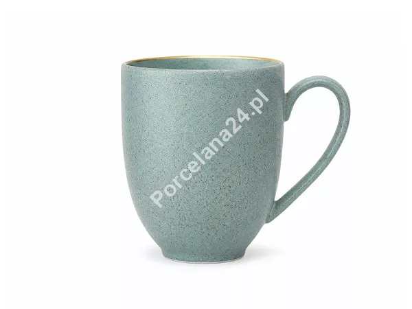 Kubek 0,4 L  Bogucice - Alumina Granite Mint Blue Gold 1129G Kubek 0,4 L  Bogucice - Alumina Granite Mint Blue Gold 1129G