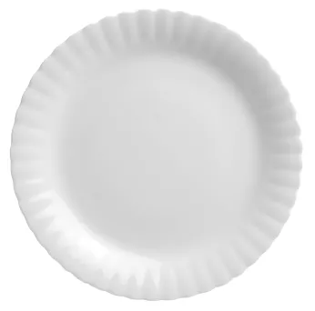 Talerz płytki 26 cm Chodzież - Iwona C000 BIAŁA IWONA