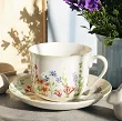 Filiżanka jumbo ze spodkiem 0,45 L Altom Design - Przebudzenie Natury 07.PN.1305