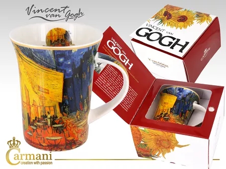 Kubek 0,35 L Carmani - Vincent van Gogh - Kawiarnia nocą 33.830-8110