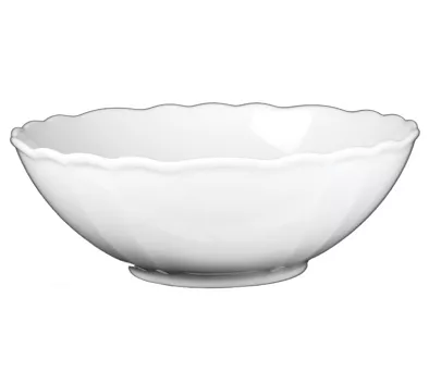 Salaterka 23 cm Lubiana - Maria biała (nr 3523)