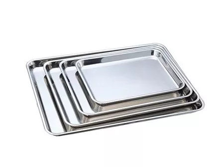 Taca prostokątna (27 x 21) cm ze stali nierdzewnej Stalgast - 1S.406250
