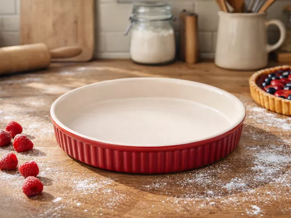 Naczynie ceramiczne do tarty 24 cm Altom Design - Red Chilli 07.AK.1231 Naczynie ceramiczne do tarty 24 cm Altom Design - Red Chilli 07.AK.1231
