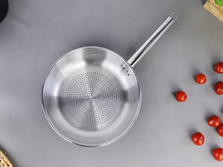 Patelnia ze stali nierdzewnej 24 cm Fackelmann - Oval 11.66161