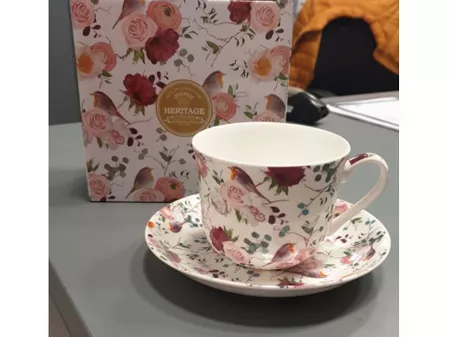 Filiżanka ze spodkiem 0,45 L Brookes Empireware - Bouquet 33.703-1510