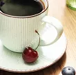 Filiżanka ze spodkiem 0,24 L/ 15 cm Porline - Modo Seledynowa Poświata