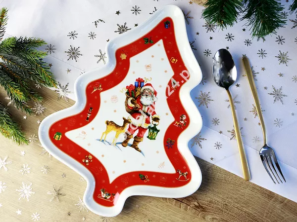 Patera choinka 35,5 cm Bogucice - Cicha Noc 986 Patera choinka 35,5 cm Bogucice - Cicha Noc 986
