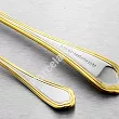 Komplet sztućców 65 cz. na 12 osób Hisar - Florence Gold (3.0/2.5 mm) złocone