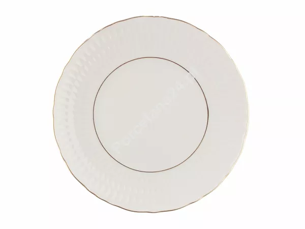Talerz płytki 26 cm Ćmielów - Sofia 3604 Złoto Talerz płytki 26 cm Ćmielów - Sofia 3604 Złoto