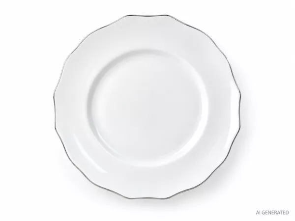 Talerz deserowy 21 cm Bogucice - Weronika Platin 921 Talerz deserowy 21 cm Bogucice - Weronika Platin 921