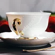 Filiżanka ze spodkiem 0,24 L / 14 cm Porcel - Premium Gold GIFT BOX 10.PRG.FS24