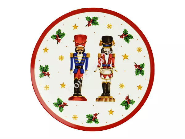 Patera 22 cm Bogucice - Cicha Noc Czerwona 986 Patera 22 cm Bogucice - Cicha Noc Czerwona 986