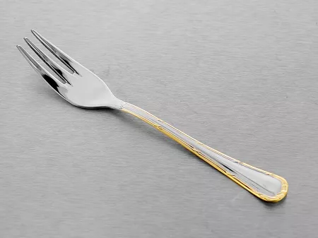 Widelczyk do ciasta 15,1 cm Pintinox 1929 - Filet (2.5 mm) złocony 23.FILG.WDC