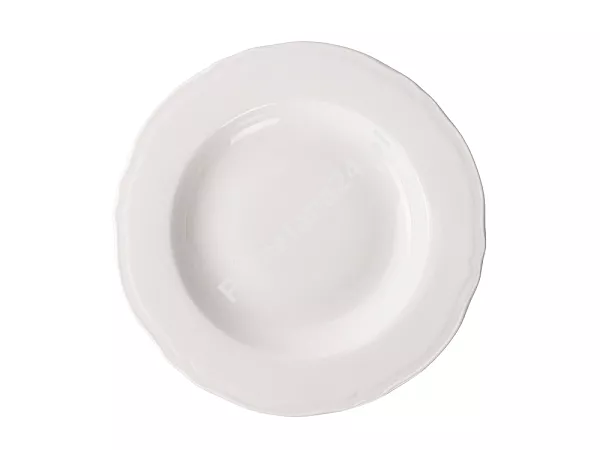 Talerz głęboki 23 cm  Bogucice - Gino White 1228 Talerz głęboki 23 cm  Bogucice - Gino White 1228