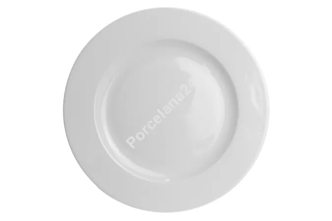 Talerz płytki 26 cm Lubiana - Roma biała (nr 2036) Talerz płytki 26 cm Lubiana - Roma biała (nr 2036)