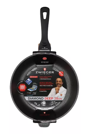 Patelnia głęboka 28 cm ZWIEGER - Diamond 1Z.DI.PG28 Patelnia głęboka 28 cm ZWIEGER - Diamond 1Z.DI.PG28