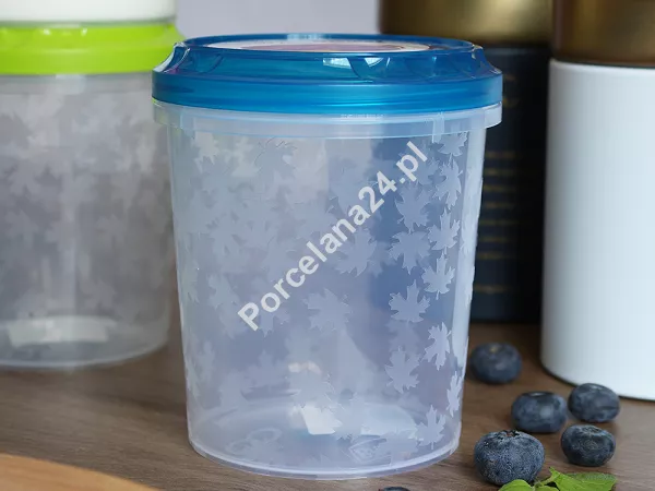 Pojemnik okrągły 1 L niebieski zakręcany BranQ - Rukkola Twist 1D.POJ.85765-N Pojemnik okrągły 1 L niebieski zakręcany BranQ - Rukkola Twist 1D.POJ.85765-N